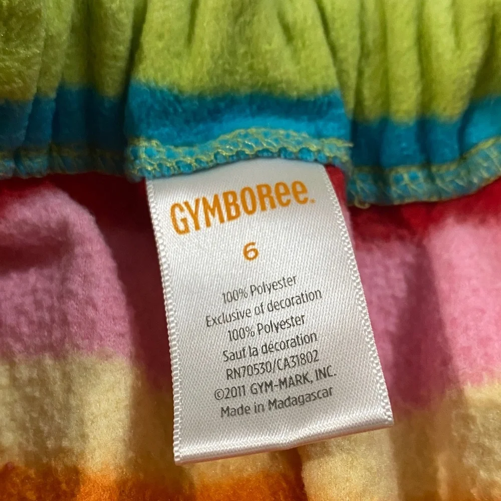 2011 Gymboree Multicolor rainbow Striped Skirt